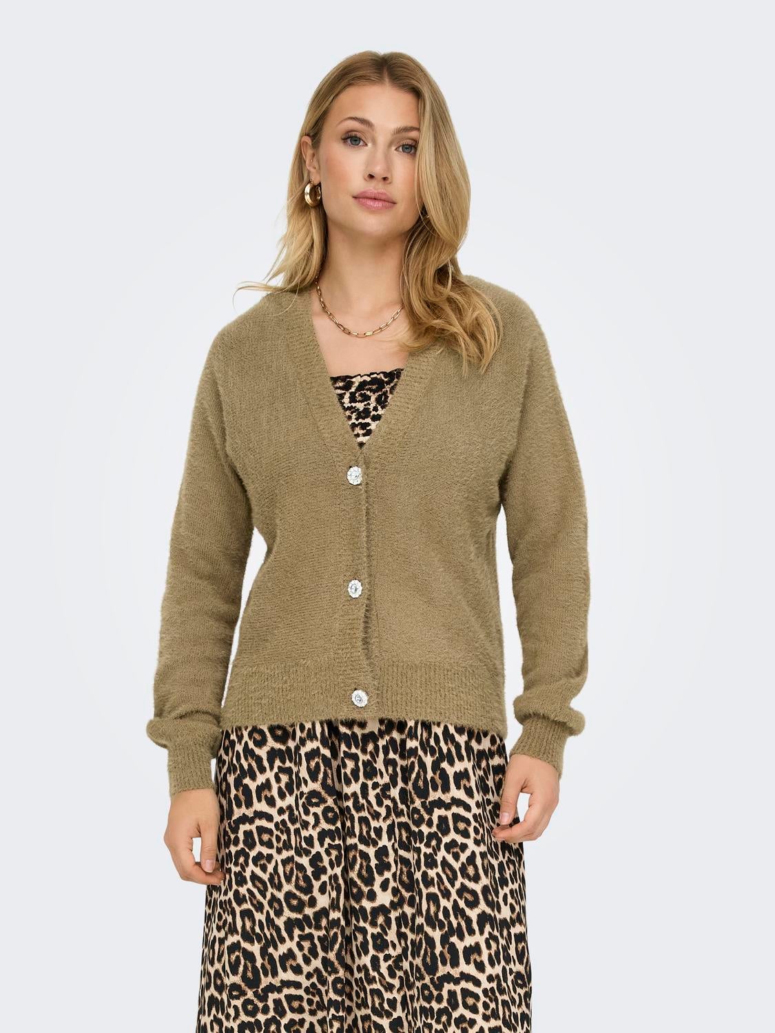 ONLELLA Strickjacke Malt Ball