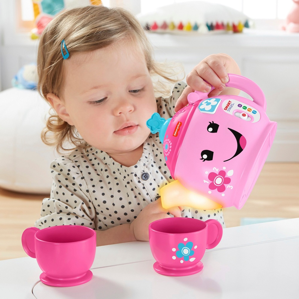 Fisher-Price Lachen & Lernen Süße Manieren Spielzeug-Teeservice