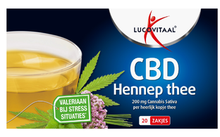 Lucovitaal Hennep CBD Thee 20ST