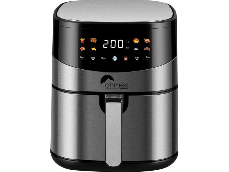 OHMEX Heissluft-Fritteuse OHM-FRY-6515AIR Airfryer