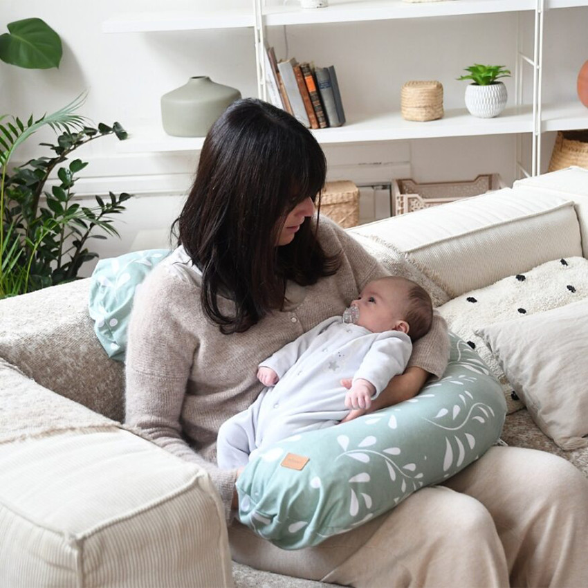 Coussin d'allaitement Big Flopsy imprimé nature