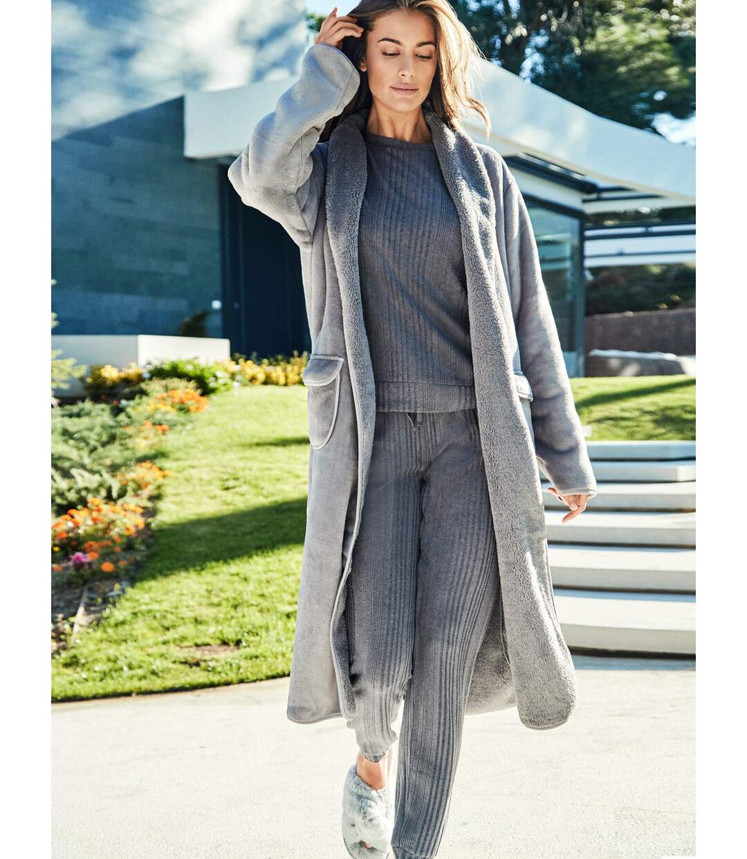 Robe de chambre mi-longue Supersoft Selmark