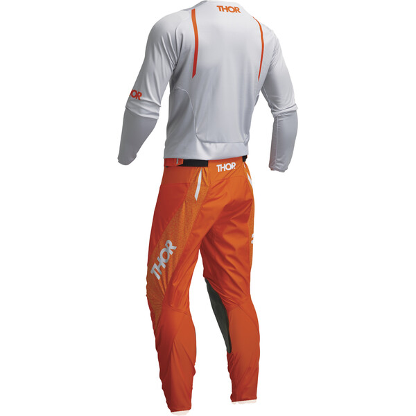 Thor Motocross - Maillot Pulse Mono Gris Clair / Orange