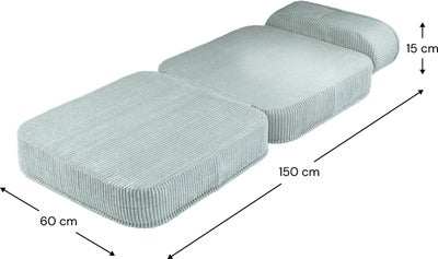 Wigiwama Flip Brettbart Stol 150x60 cm, Peppermint Green
