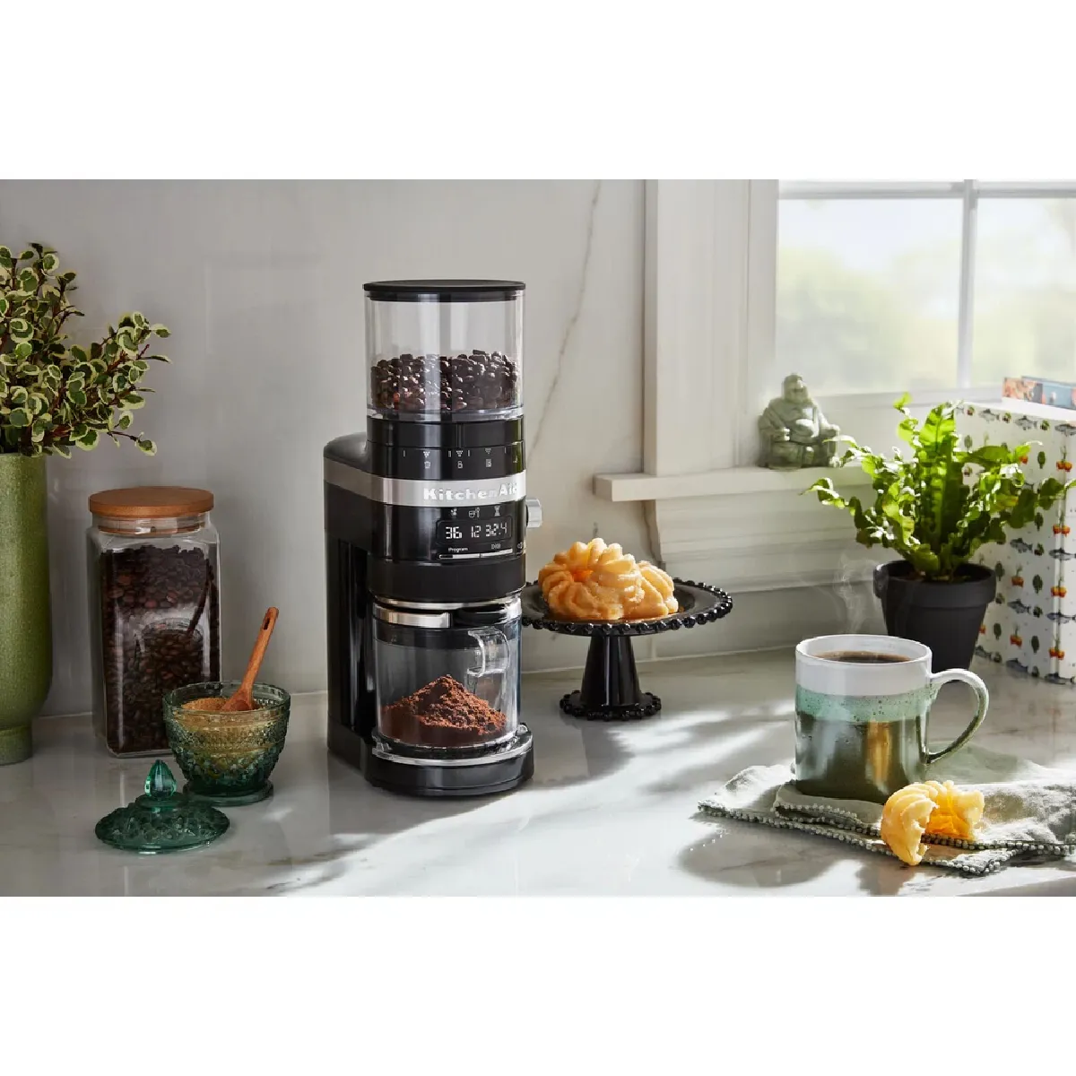 KitchenAid Moulin à café 5KCG8433EOB - Noir Onyx