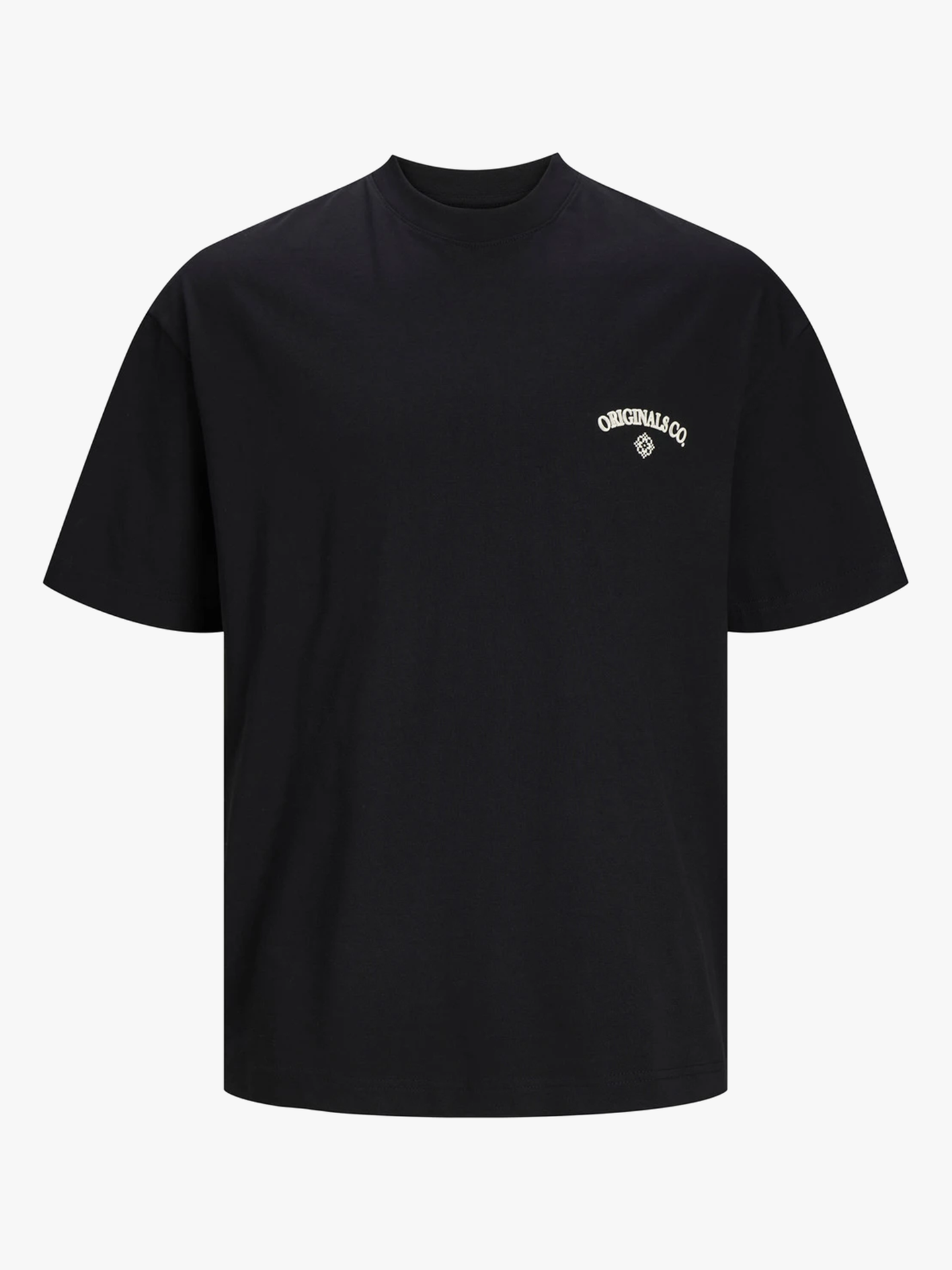 Santorini Back Tee Short Sleeve Crew Neck