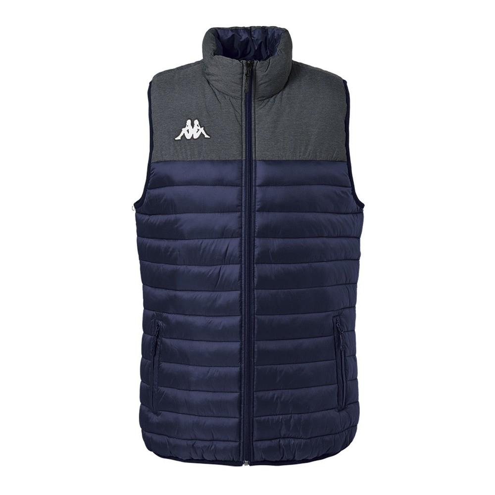 Kappa Doudoune sans manches Marine/Gris Garçon Kappa Dattilo
