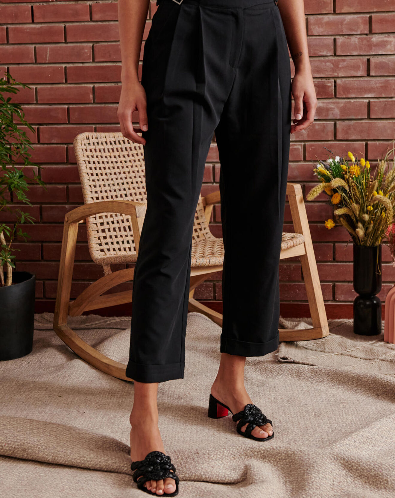 Belair Pantalon Portia noir