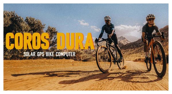 Compteur GPS vélo solaire Coros Dura