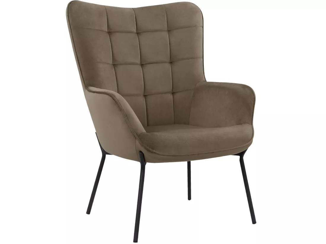 Chaise longue Boris Mocca Stax