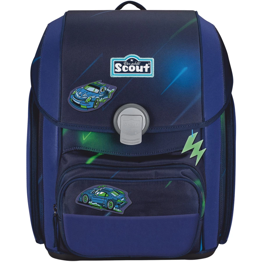 Scout Genius Exklusiv Superflash - Schulranzen Set 4tlg. City Lights