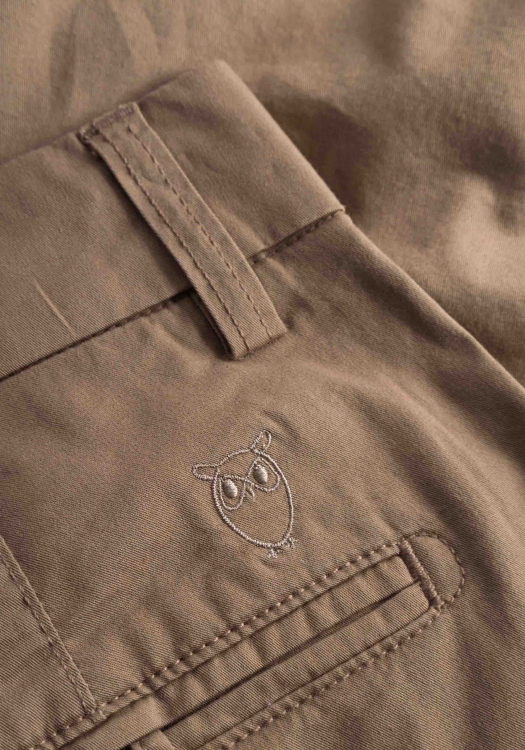 Knowledge Cotton Apparel Chino-Shorts Chuck Regular Poplin Tuffet