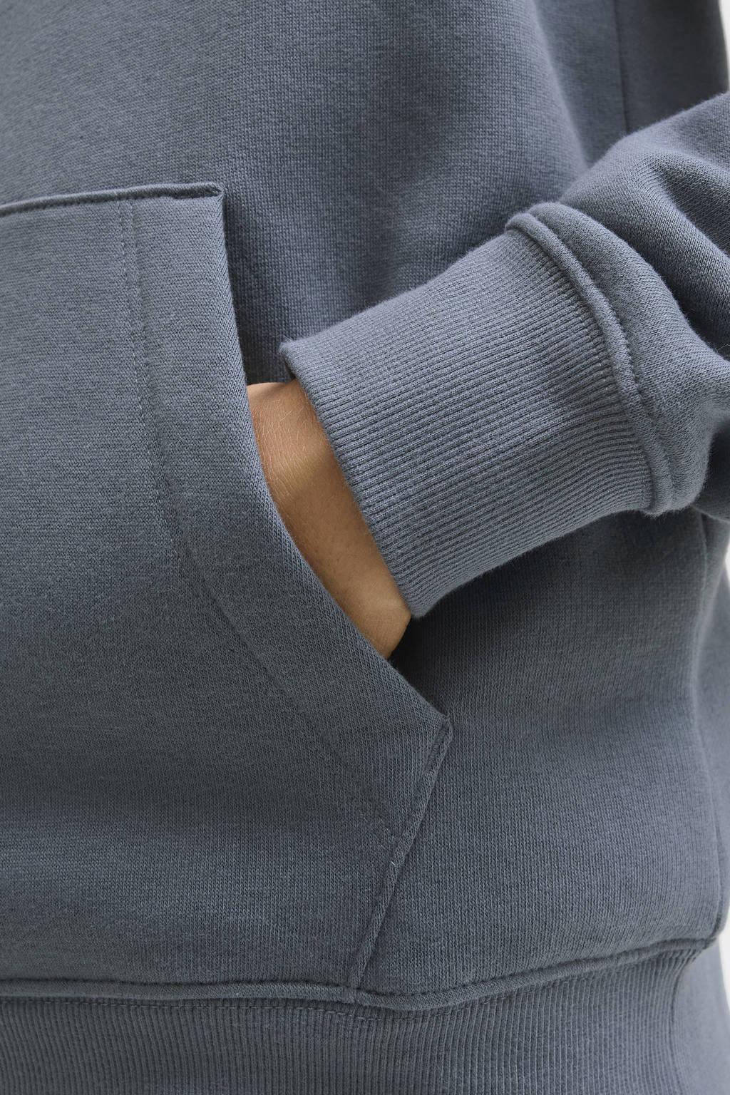 JACK & JONES JUNIOR hoodie grijsblauw