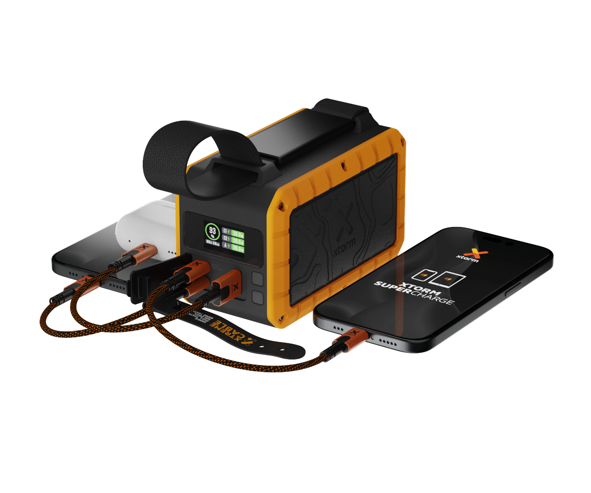 Xtorm - XR204 Rugged Flashlight Power Bank 100W - 40.000mAh