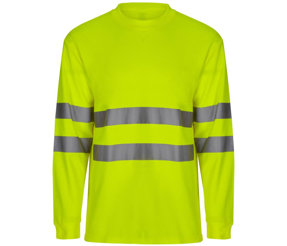 VELILLA V35614 - TEE-SHIRT ML EN COTON/POLYESTER HAUTE VISIBILITÉ