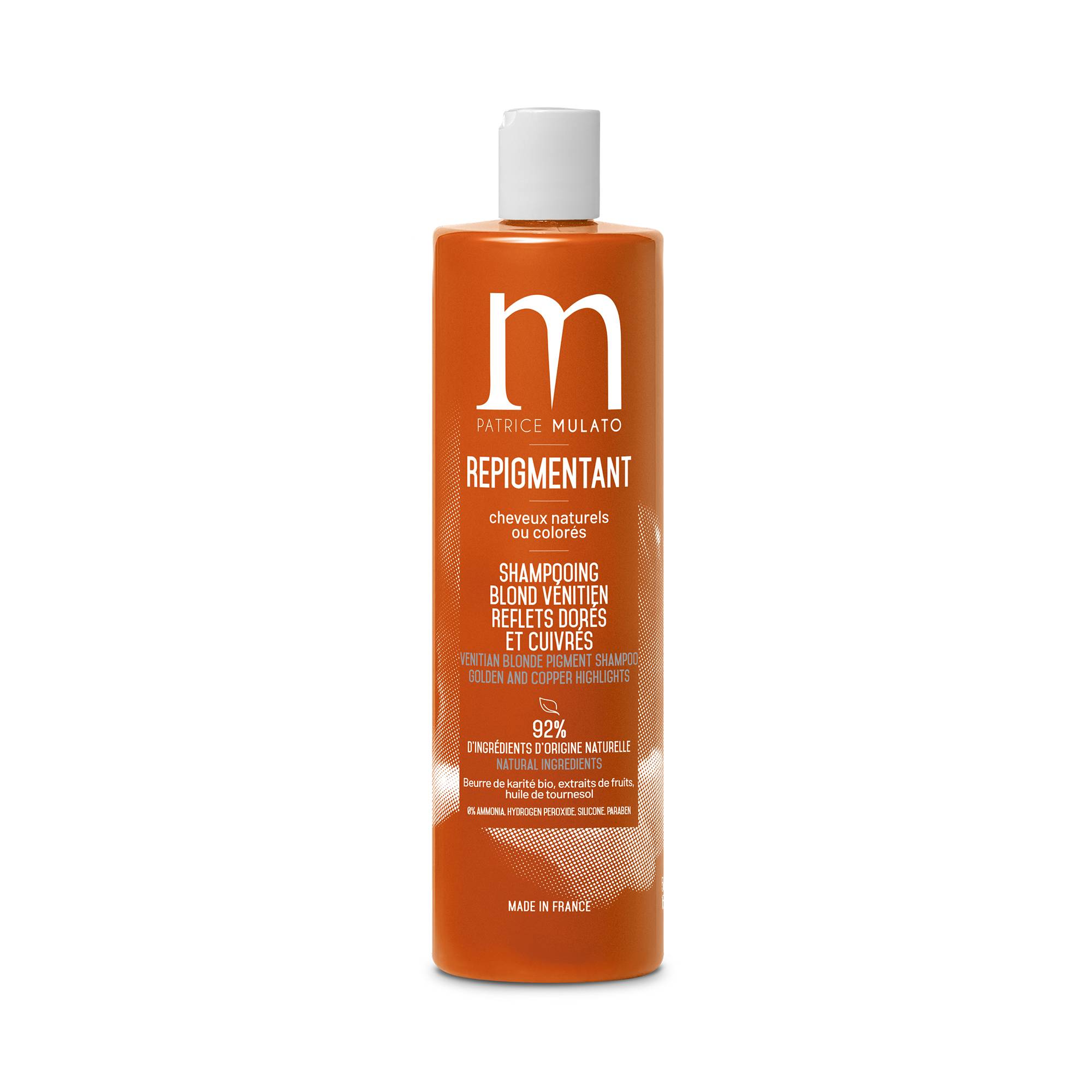 Shampoing Repigmentant Blond vénitien - reflets dorés et cuivrés / 500ml