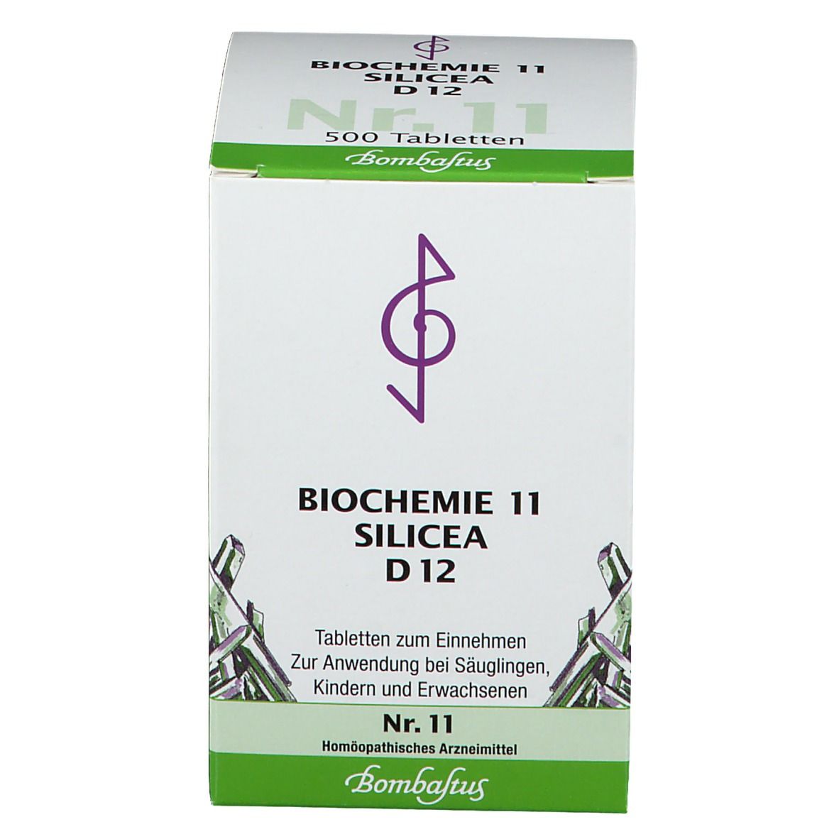 Bombastus Biochemie 11 Silicea D 12 Tabletten