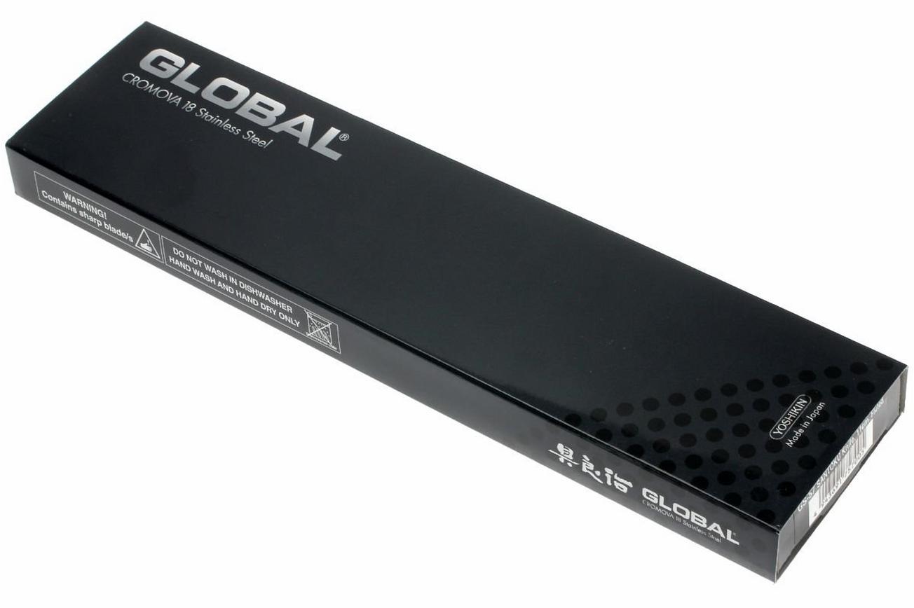 Global GS57 santoku mes met kuiltjes 12 cm