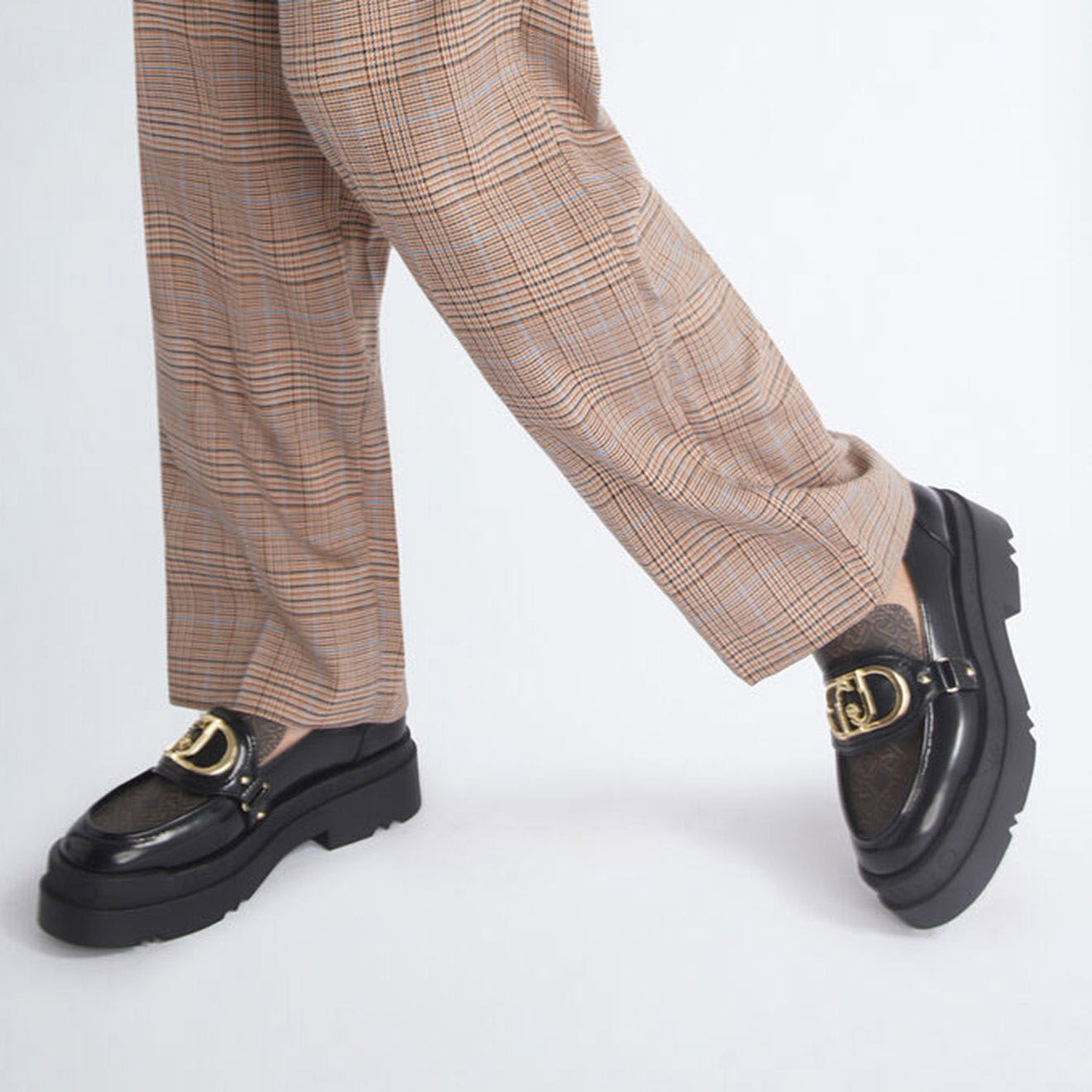 Liu-Jo Mocassins Love marron/noir