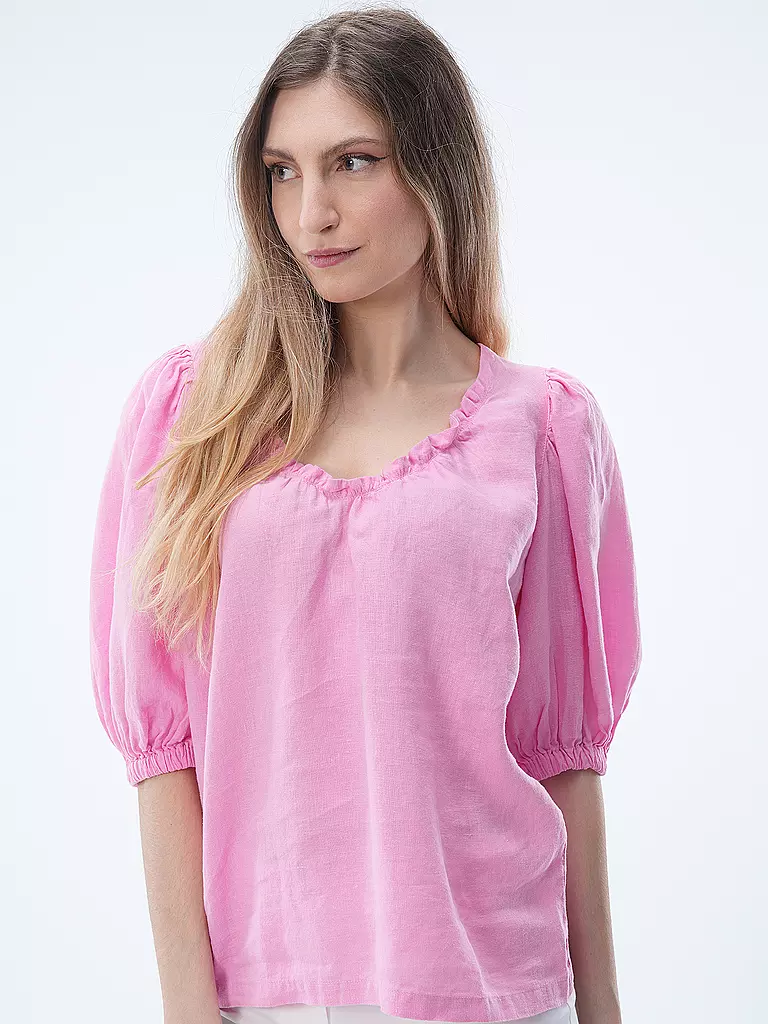 MOS MOSH Leinenbluse MMTAISSA pink