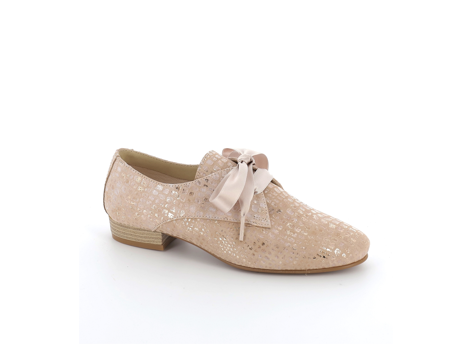 Cavargna shoes-RUMBA Cuir Beige Or