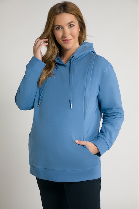 Bellieva-Hoodie, Stillfunktion, A-Linie, Kapuze, Langarm