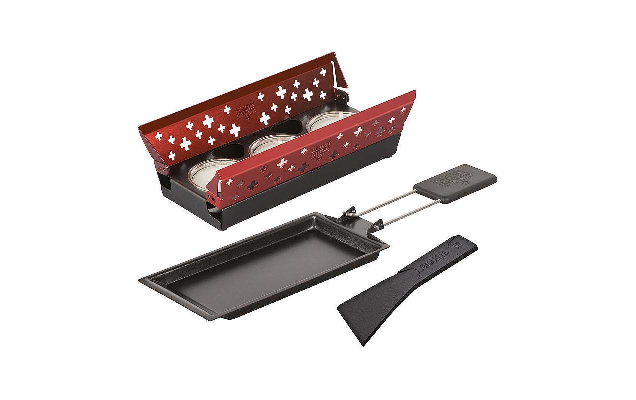 Teelicht-Raclette Mini Candle Light RotMini Raclette, rot