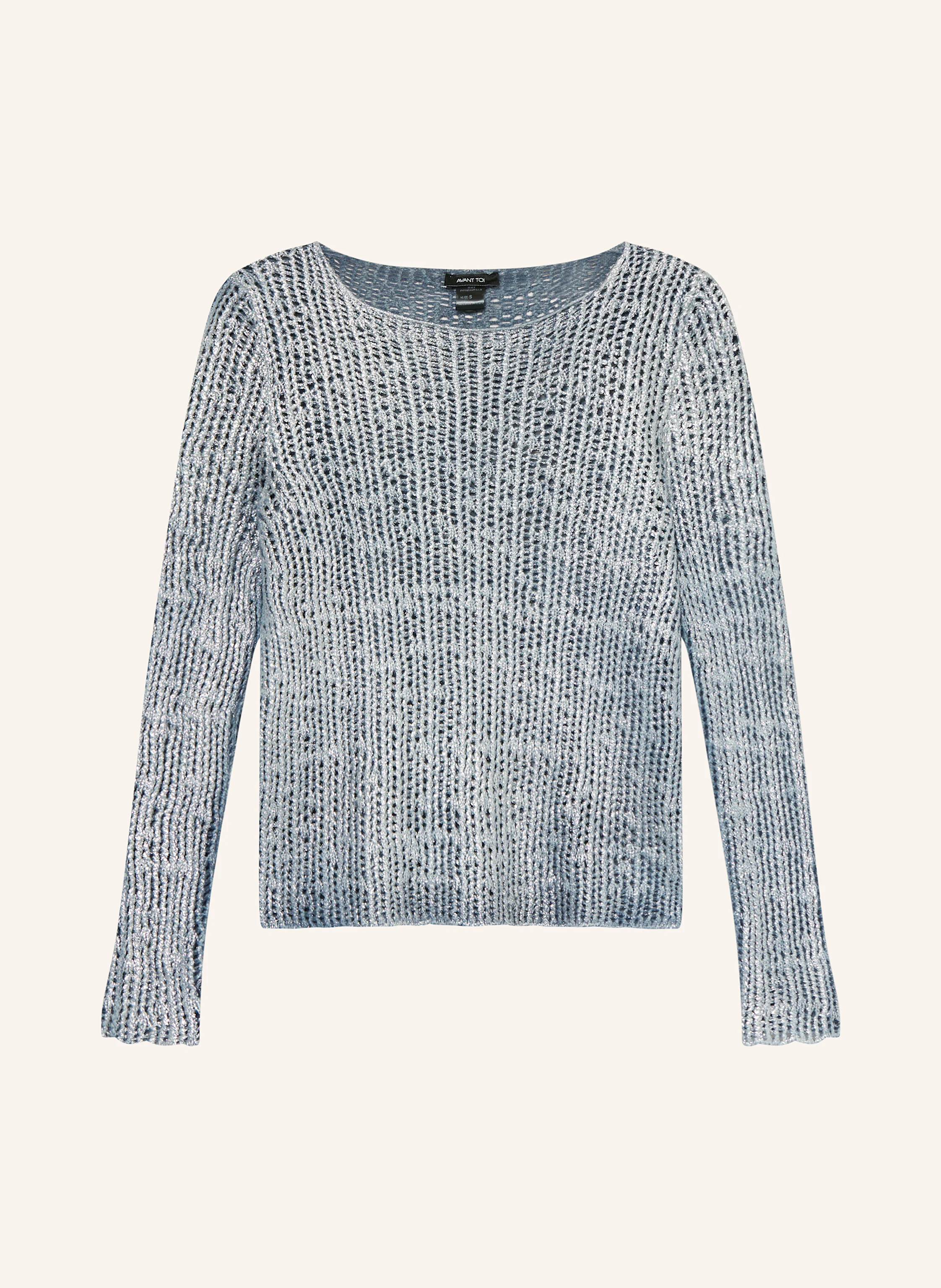 AVANT TOI Cashmere-Pullover mit Glitzergarn