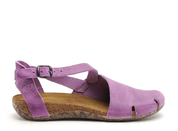 Loints nu pieds plats femme 31203 violet