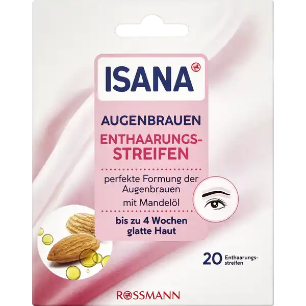 Augenbrauen Enthaarungsstreifen