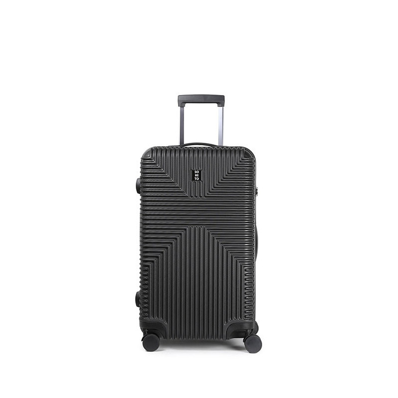 Valise rigide Trunk malle Takai 70 cm Black