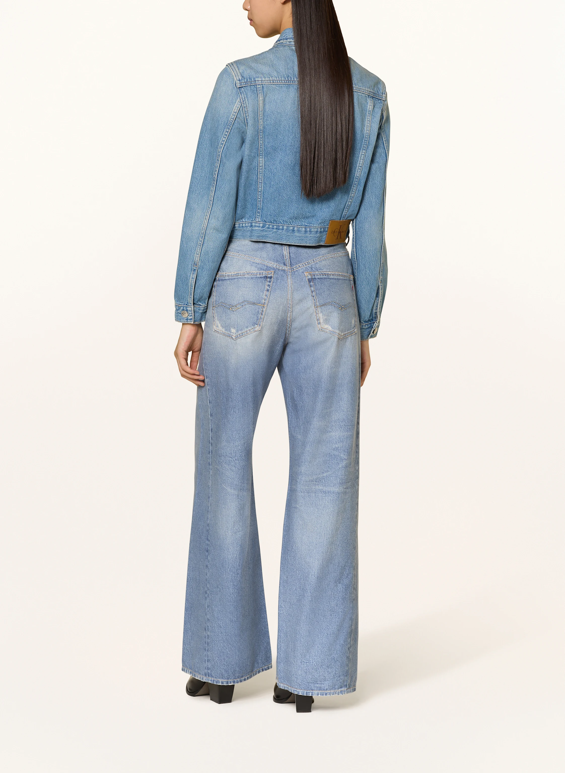 Calvin Klein Jeans Cropped-Jeansjacke