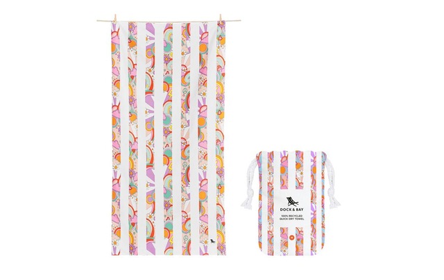 Strandtuch »Dock & Bay Pink Power 130 cm x 70 cm«
