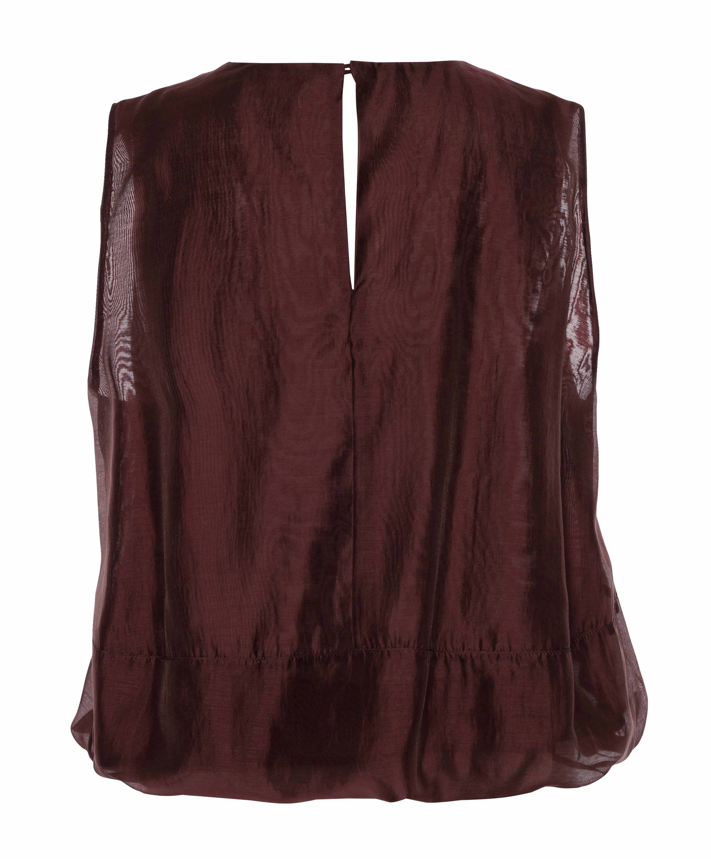 MeiMeij Dames top bordeaux