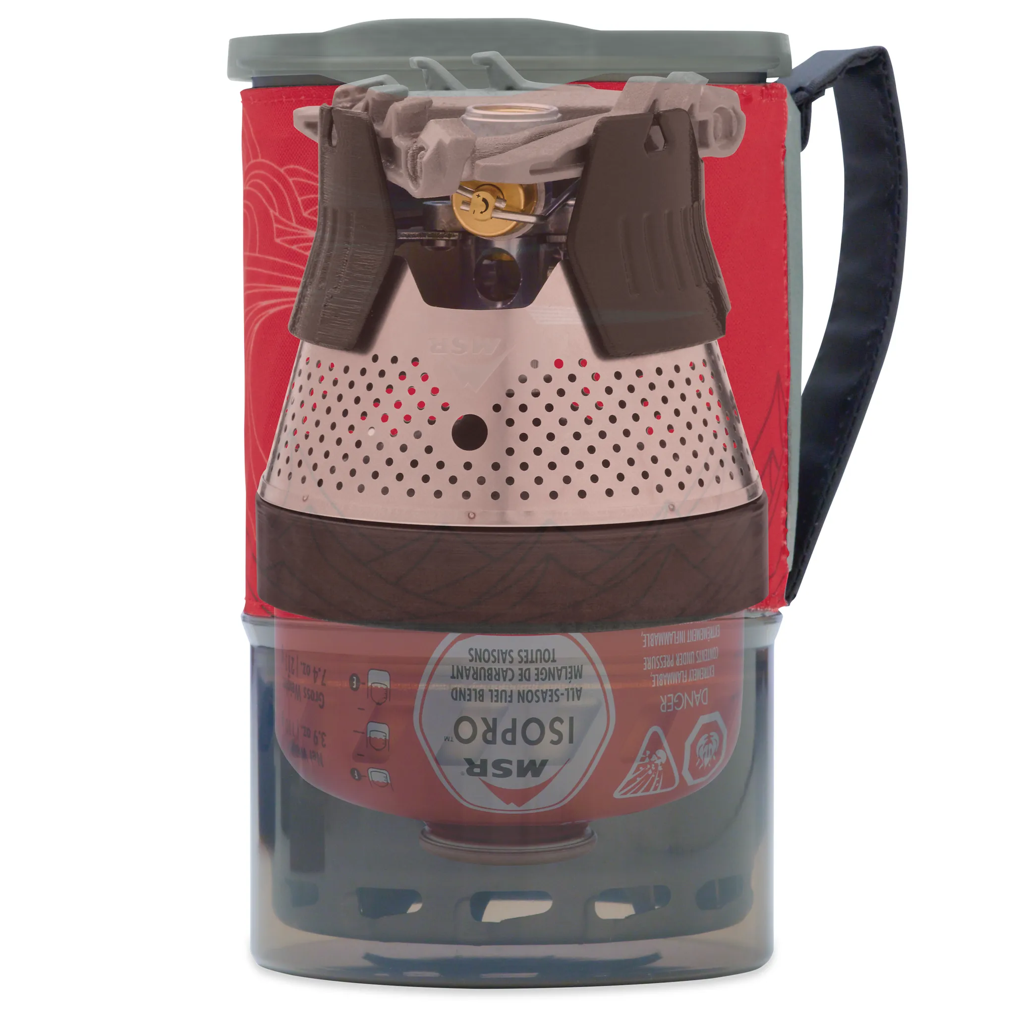 MSR WindBurner® 1l Personal Stove System Black