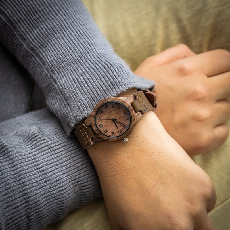 Montre Femme CHTIME bracelet Cuir Marron