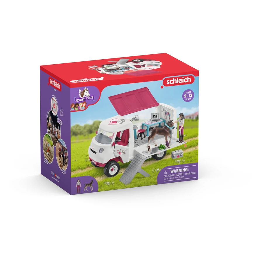 schleich® Mobile Tierärztin mit Hannoveraner Fohlen 42439