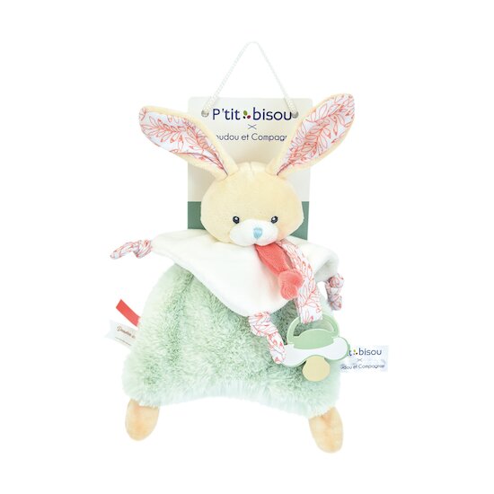 Iris et Malo Doudou attache tétine   Iris        de               P'tit bisou