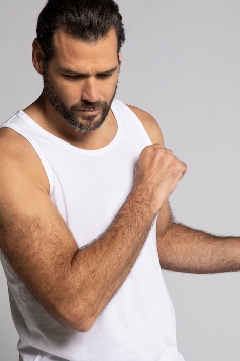 Tank Top, Basic, ärmellos, bis 10 XL