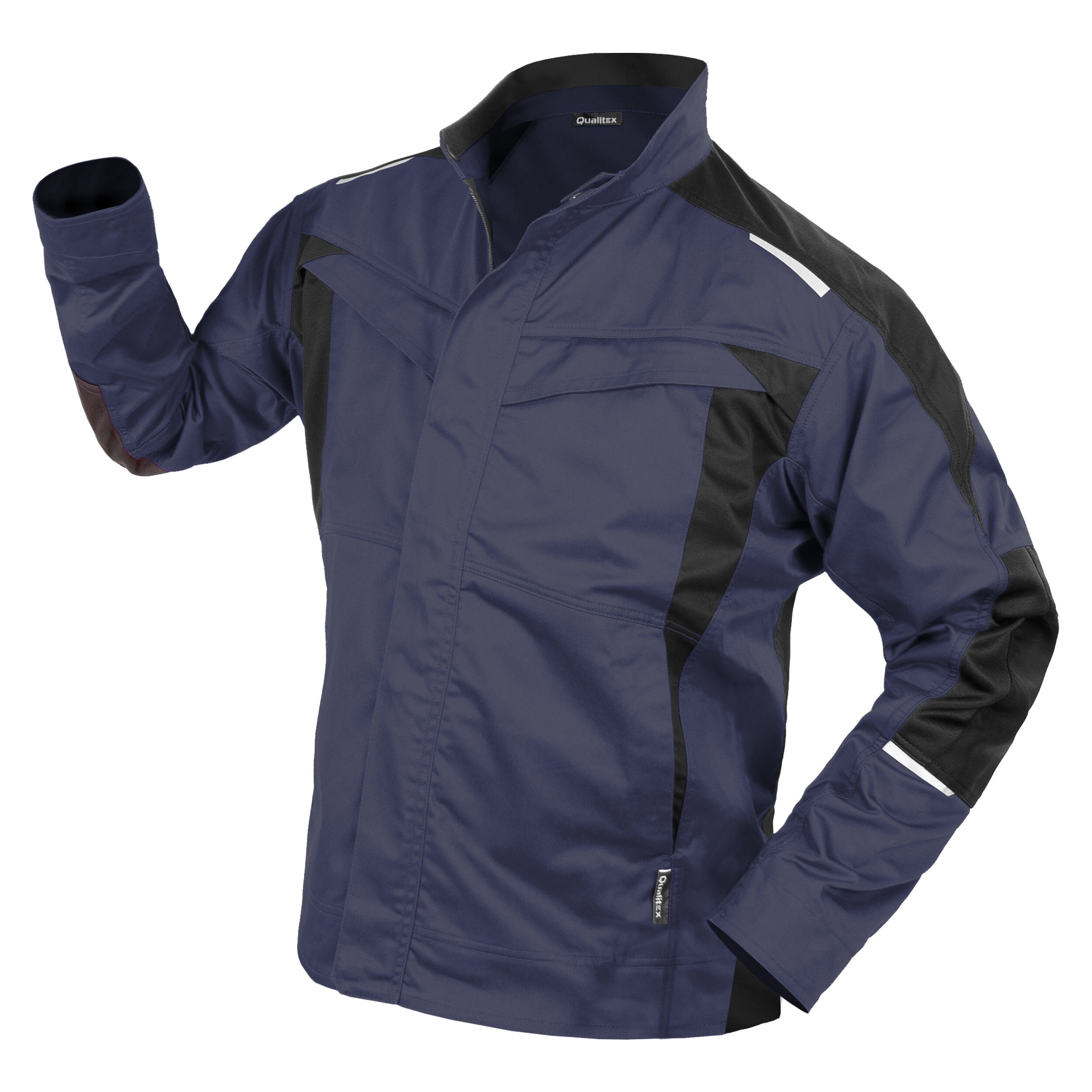 QUALITEX HIGH QUALITY WORKWEAR Bundjacke IND navy blazer/black beauty Damen: S Herren: S