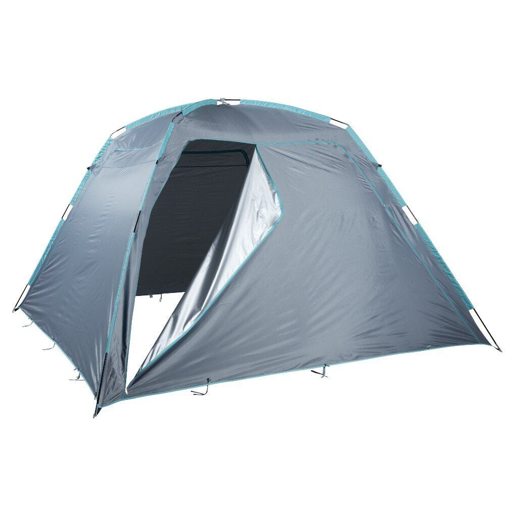 Abri de camping gris