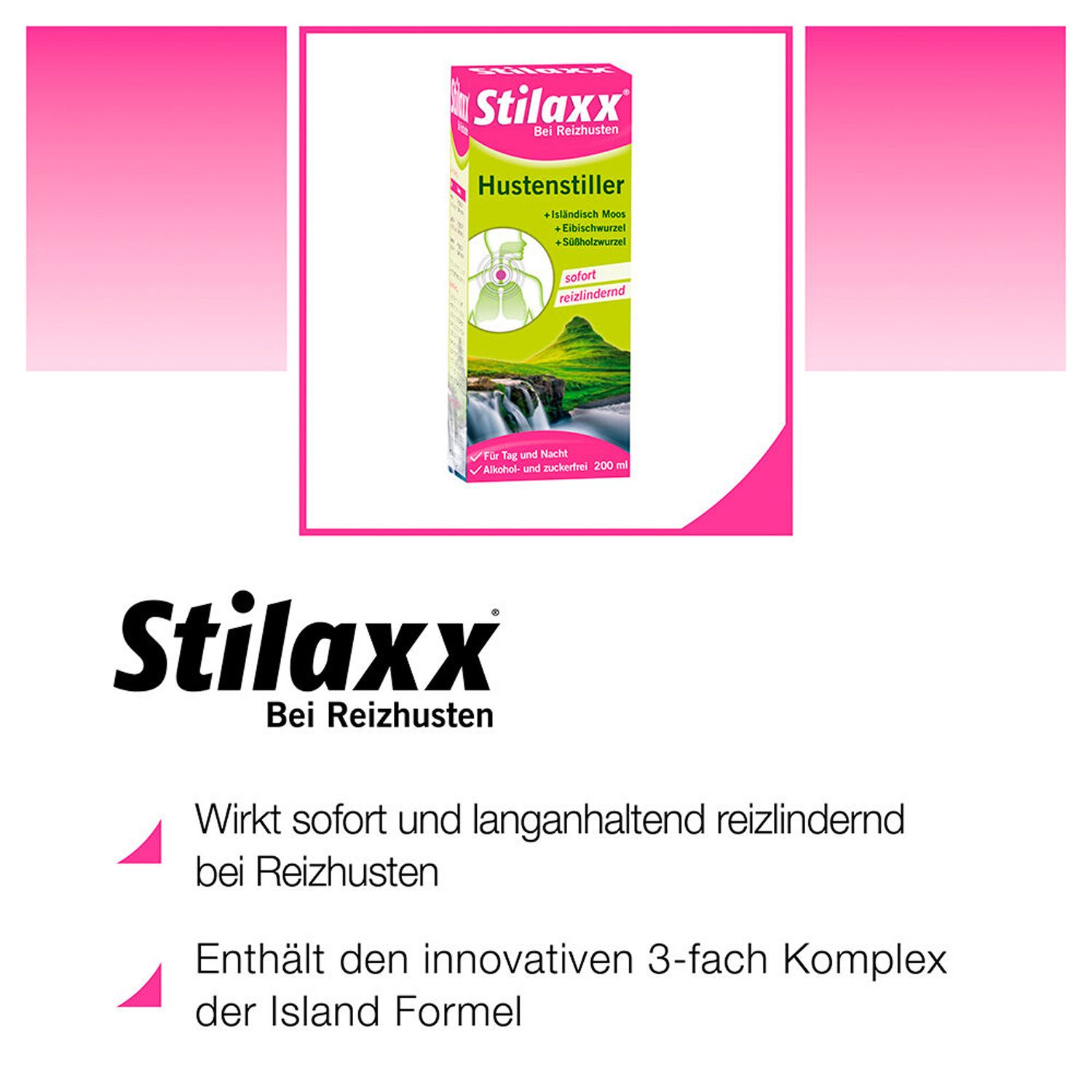 Stilaxx Hustenstiller bei Reizhusten