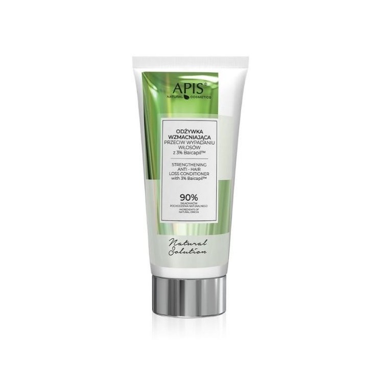 Apis Natural Solution Versterkende conditioner tegen haaruitval met 3% Baicapil 200 ml