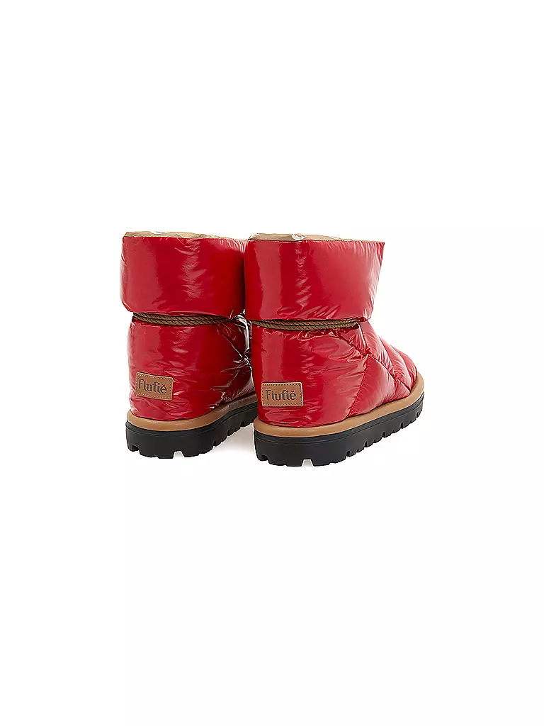 FLUFIE Snowboots SHINY rot