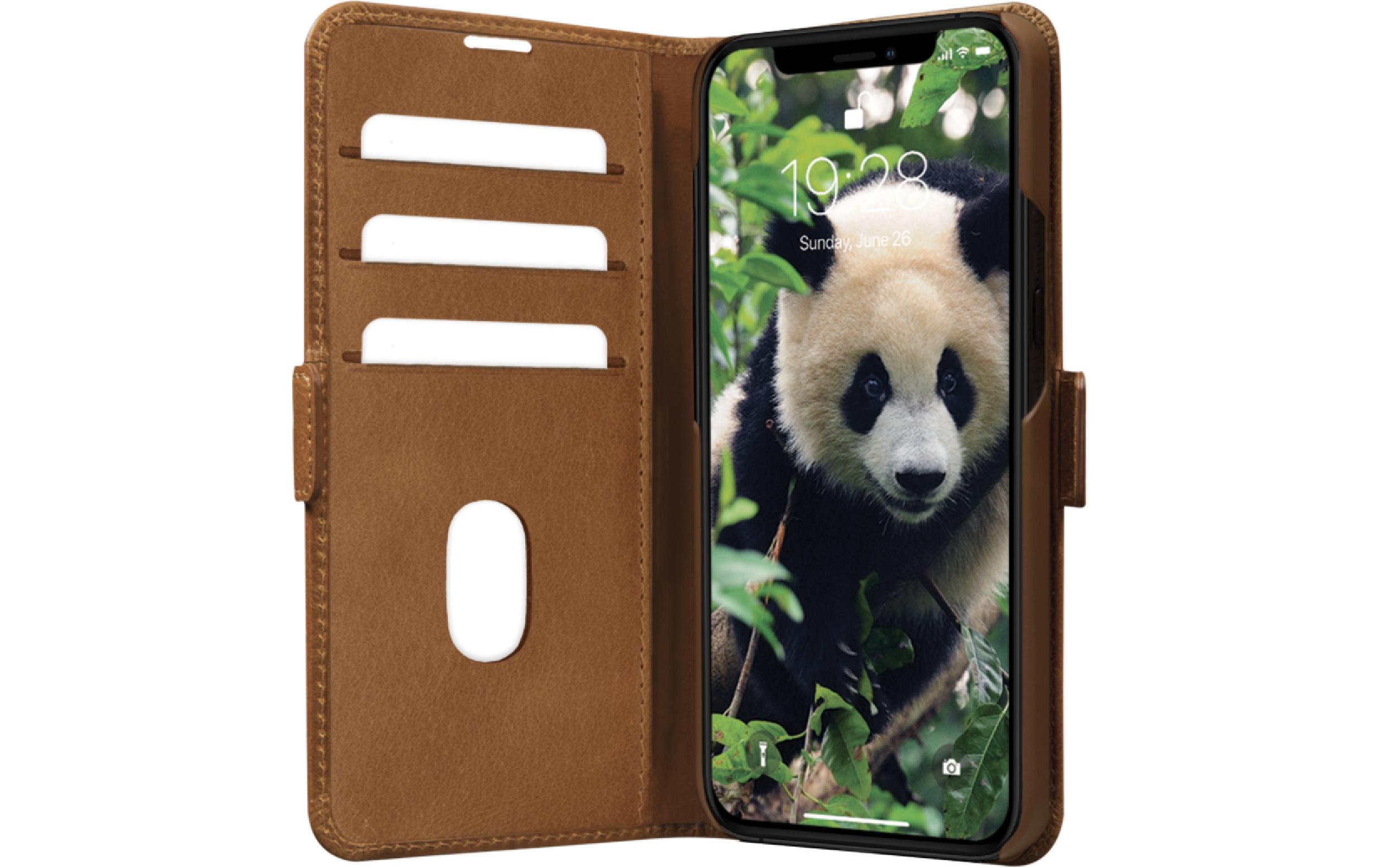 Book Cover Copenhagen Slim iPhone 14 Pro Max BraunSchutzhülle für das Apple iPhone 14 Pro Max