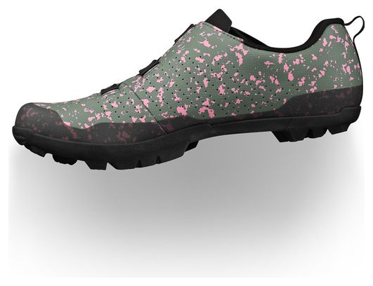 Chaussures VTT FIZIK Terra Atlas Splash Vert / Rose