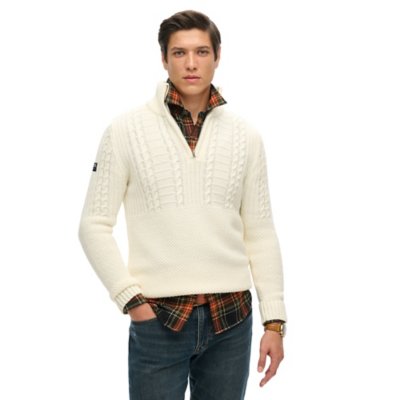 Pull homme Vintage Jacob Henley SUPERDRY