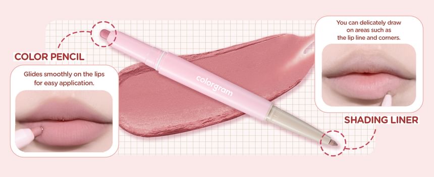 colorgram - All in One Over-Lip Maker - 6 kleuren