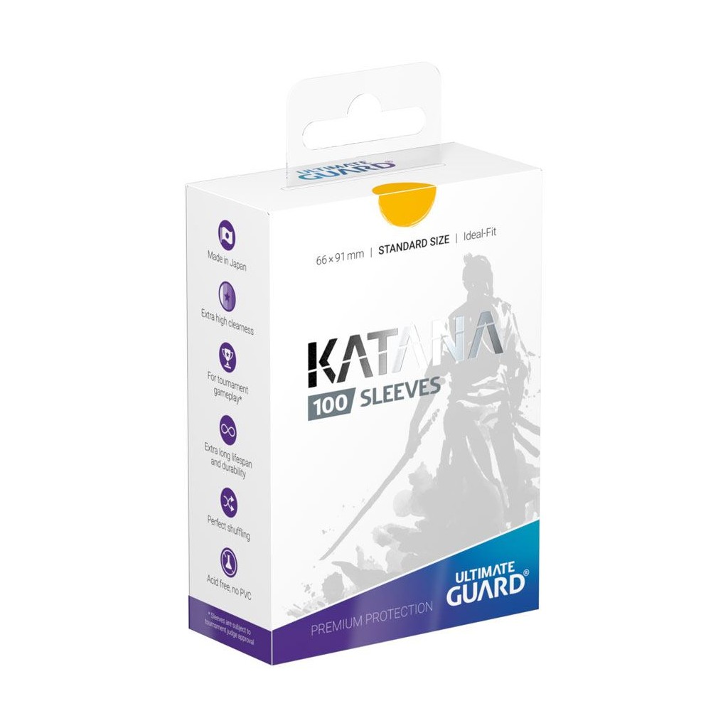 100 Sleeves Katana : Jaune