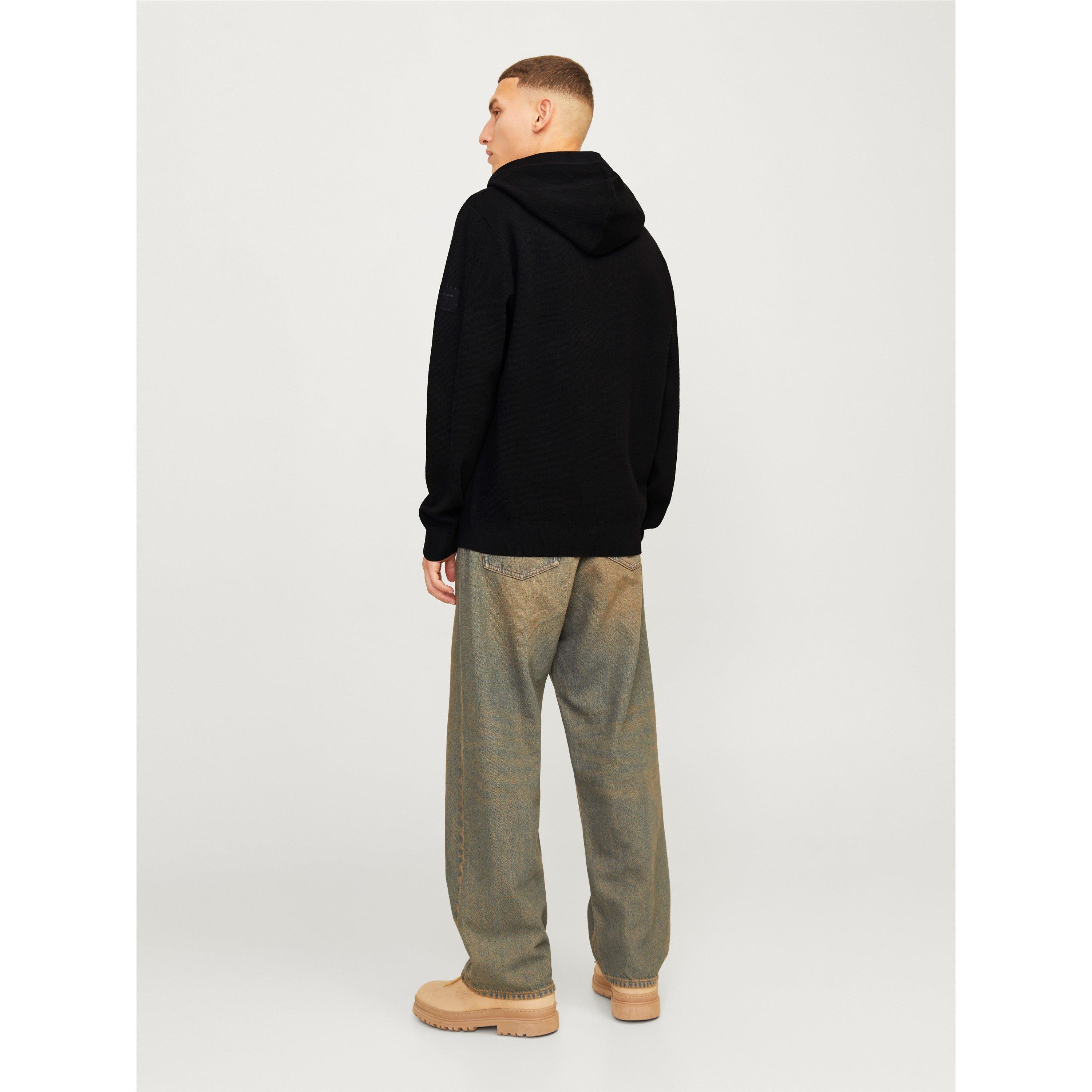Jack and Jones J And J Knitted Hoodie Mens